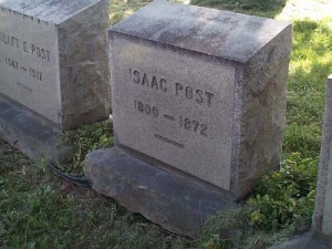 The grave of Isaac Post