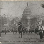 Starting of suffragette's parade coming up Penna. (Pennsylvania) Ave. March 3, 1913 - Washington D.C.